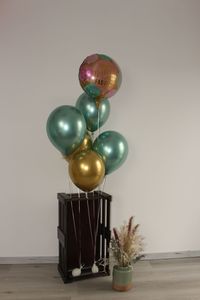1x Folien Ballon/ 5x Chrome Ballons/ 19,50&euro;